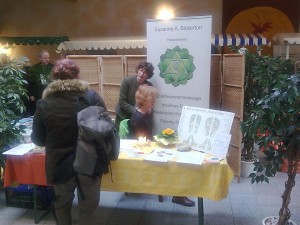 Demonstration auf den 1. Naturheiltagen